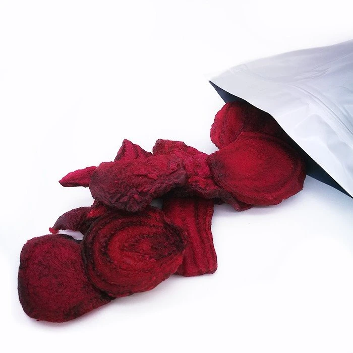 dried beetroot chips
